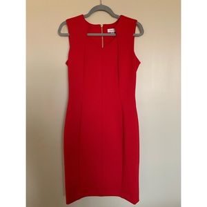 Red dress